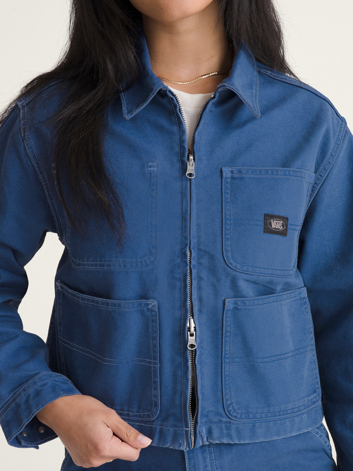 Chaqueta Mujer Emily Boxy Denim Vans