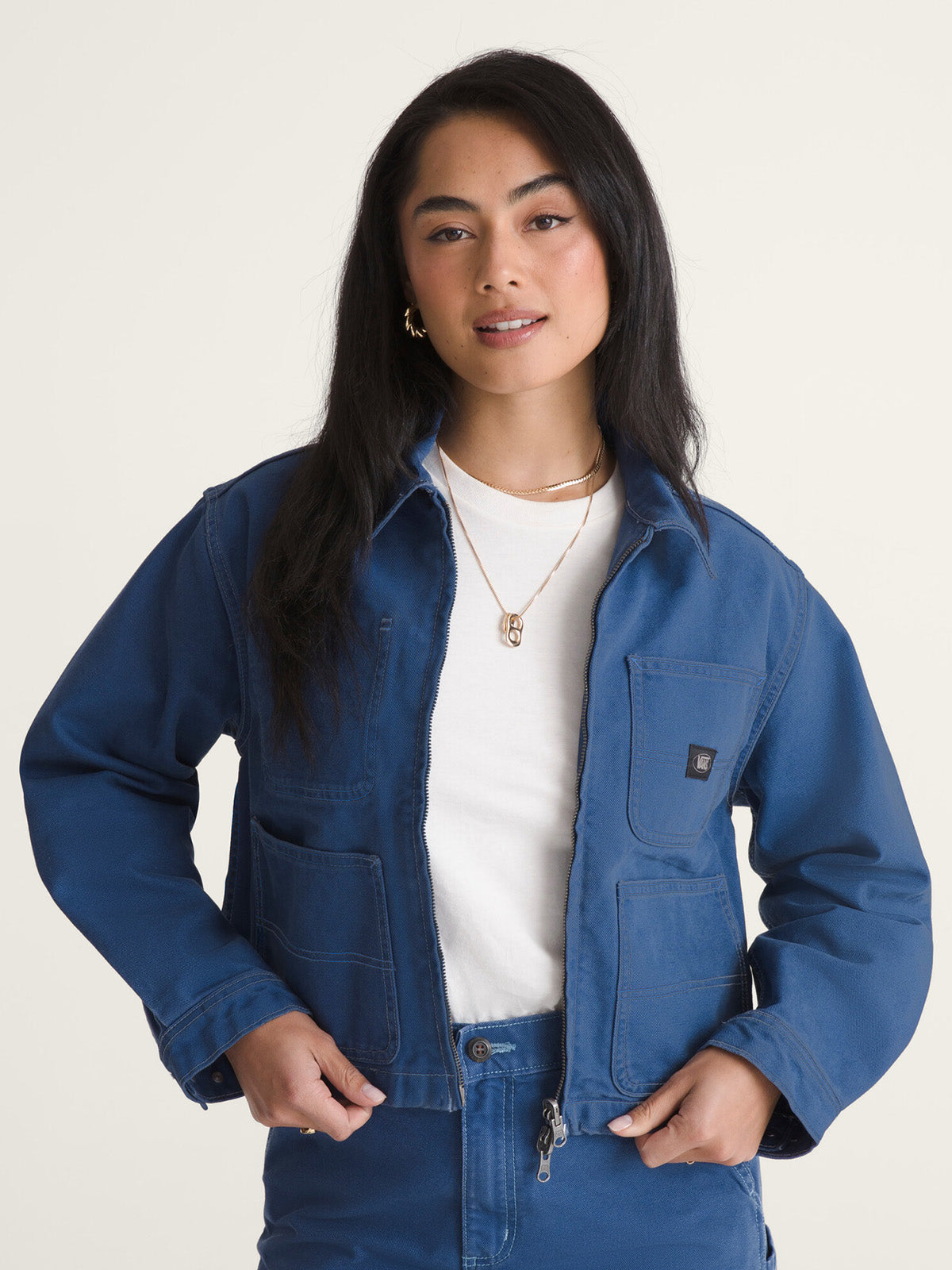 Chaqueta Mujer Emily Boxy Denim Vans