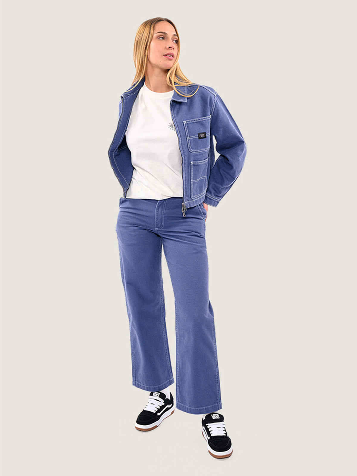Chaqueta Mujer Emily Boxy Denim Vans