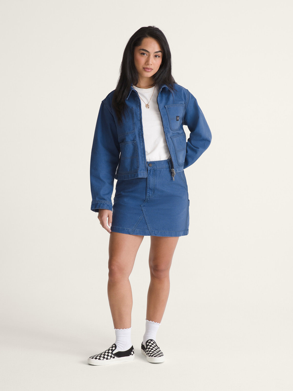 Chaqueta Mujer Emily Boxy Denim Vans