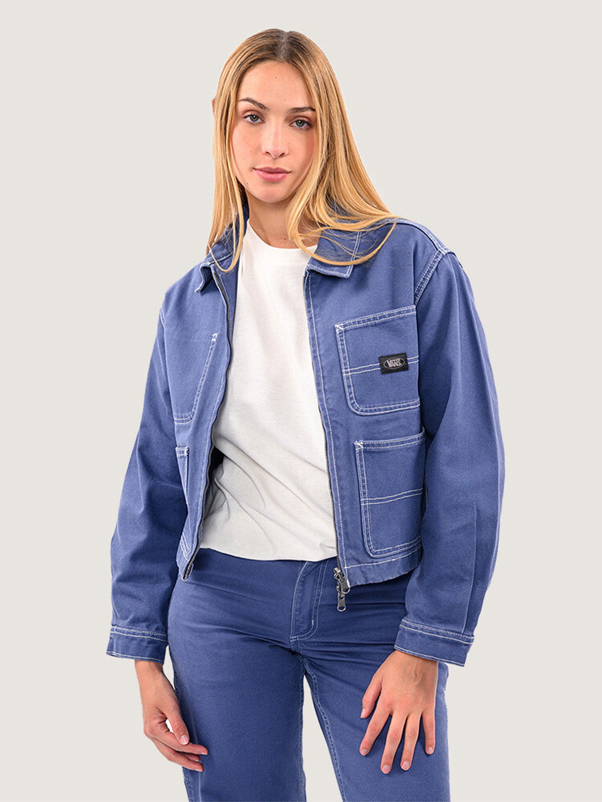 Chaqueta Mujer Emily Boxy Denim Vans