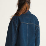 Chaqueta Mujer Emily Boxy Azul Vans