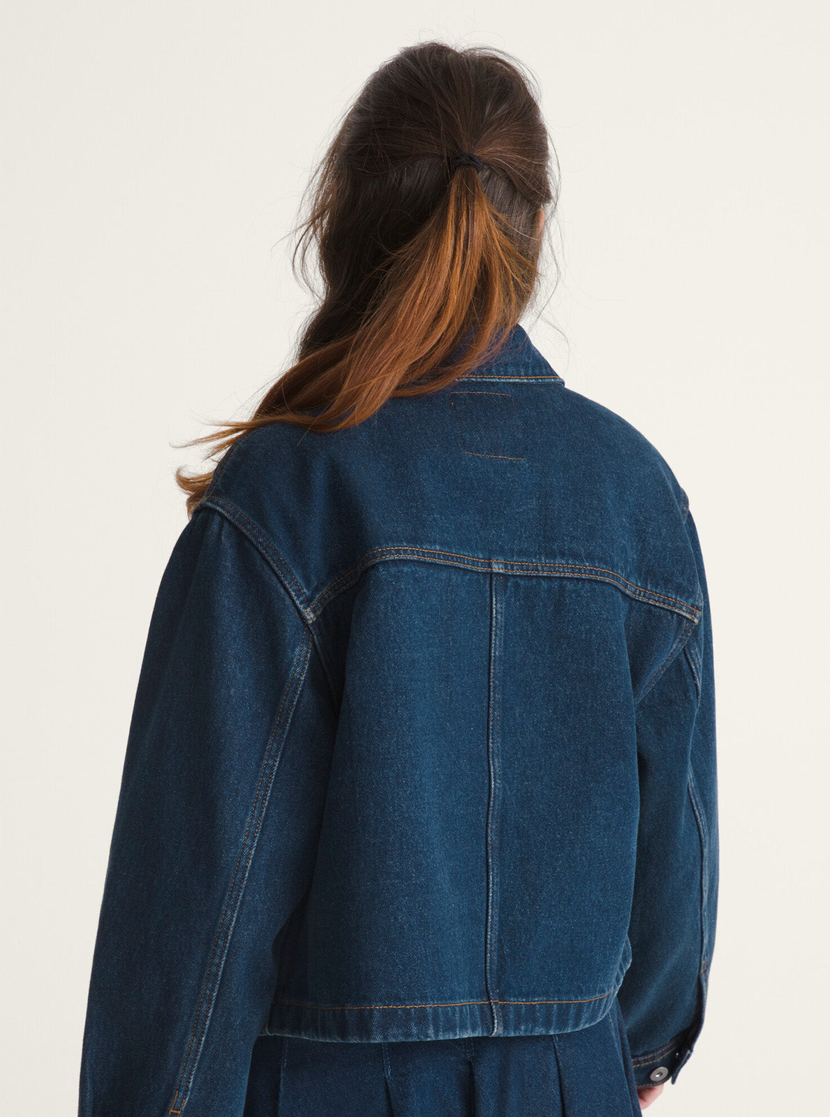 Chaqueta Mujer Emily Boxy Azul Vans
