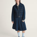 Chaqueta Mujer Emily Boxy Azul Vans
