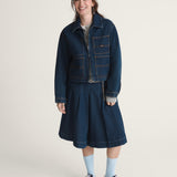 Chaqueta Mujer Emily Boxy Azul Vans