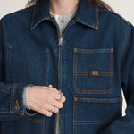 Chaqueta Mujer Emily Boxy Azul Vans
