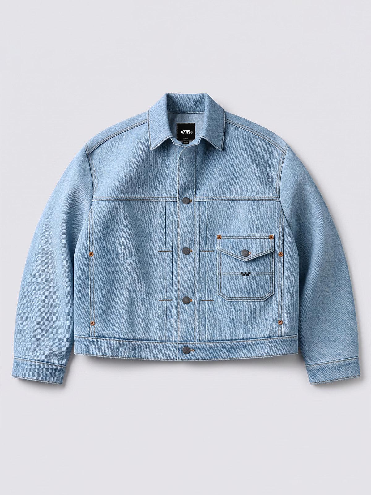 Chaqueta Hombre Denim Trucke Celeste Vans
