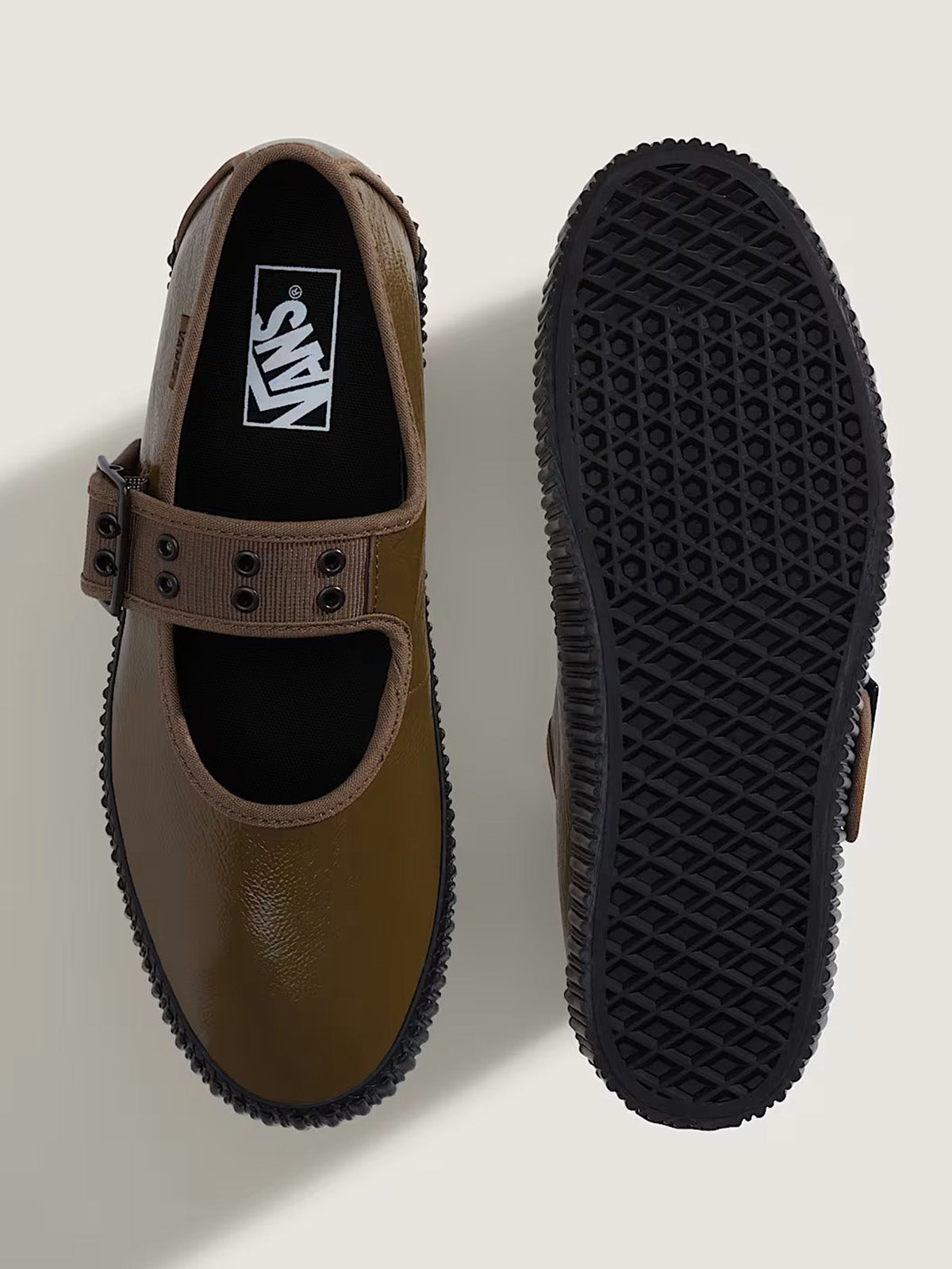 Zapatilla Mujer Mary Jane Creeper Café Vans