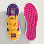 Zapatilla Niño (5 A 12 Años) Old Skool Velcro Amarillo
