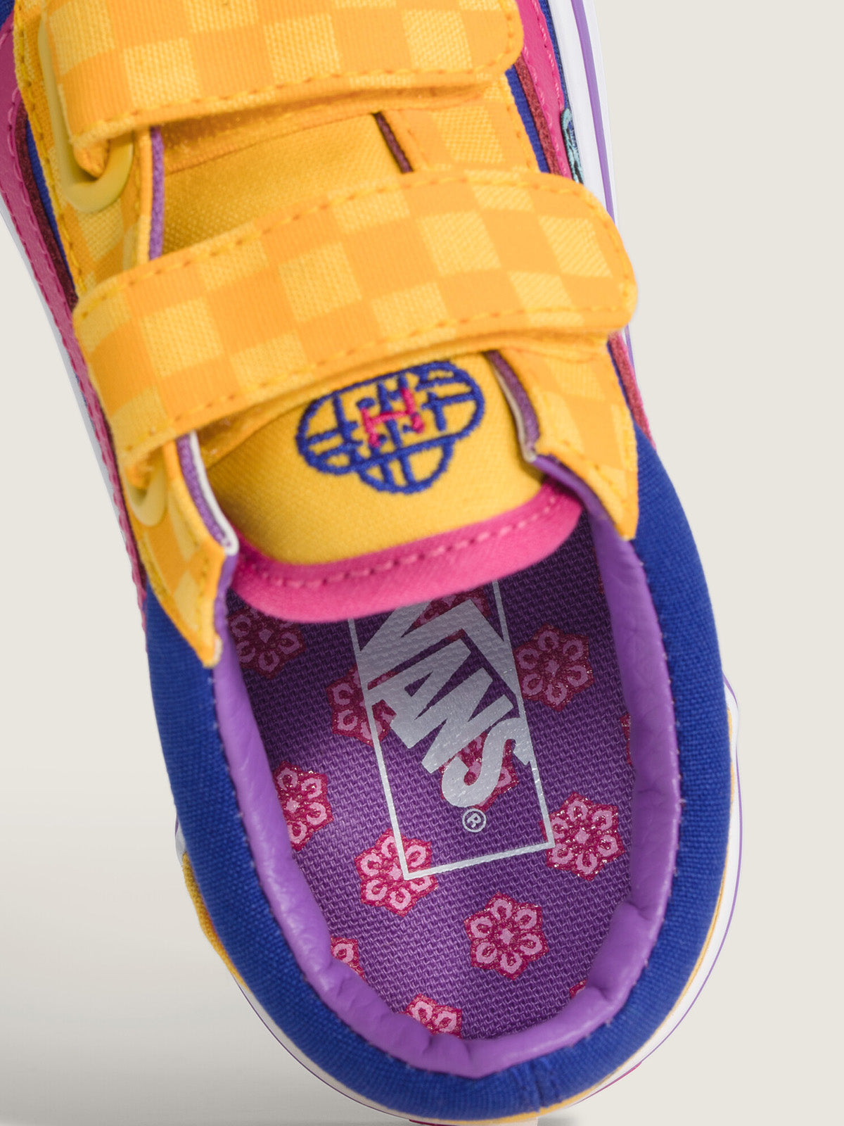 Zapatilla Niño (5 A 12 Años) Old Skool Velcro Amarillo