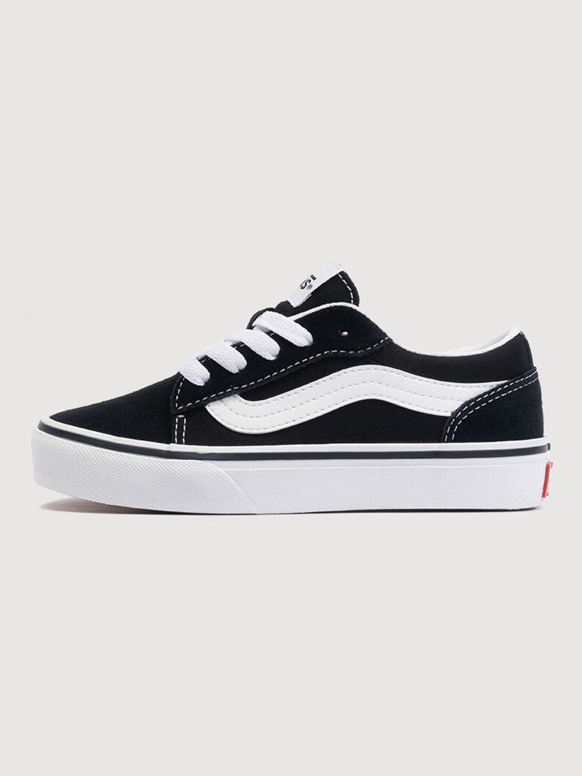 Zapatilla Niño (5 a 12 años) Vero Ls Negro Vans