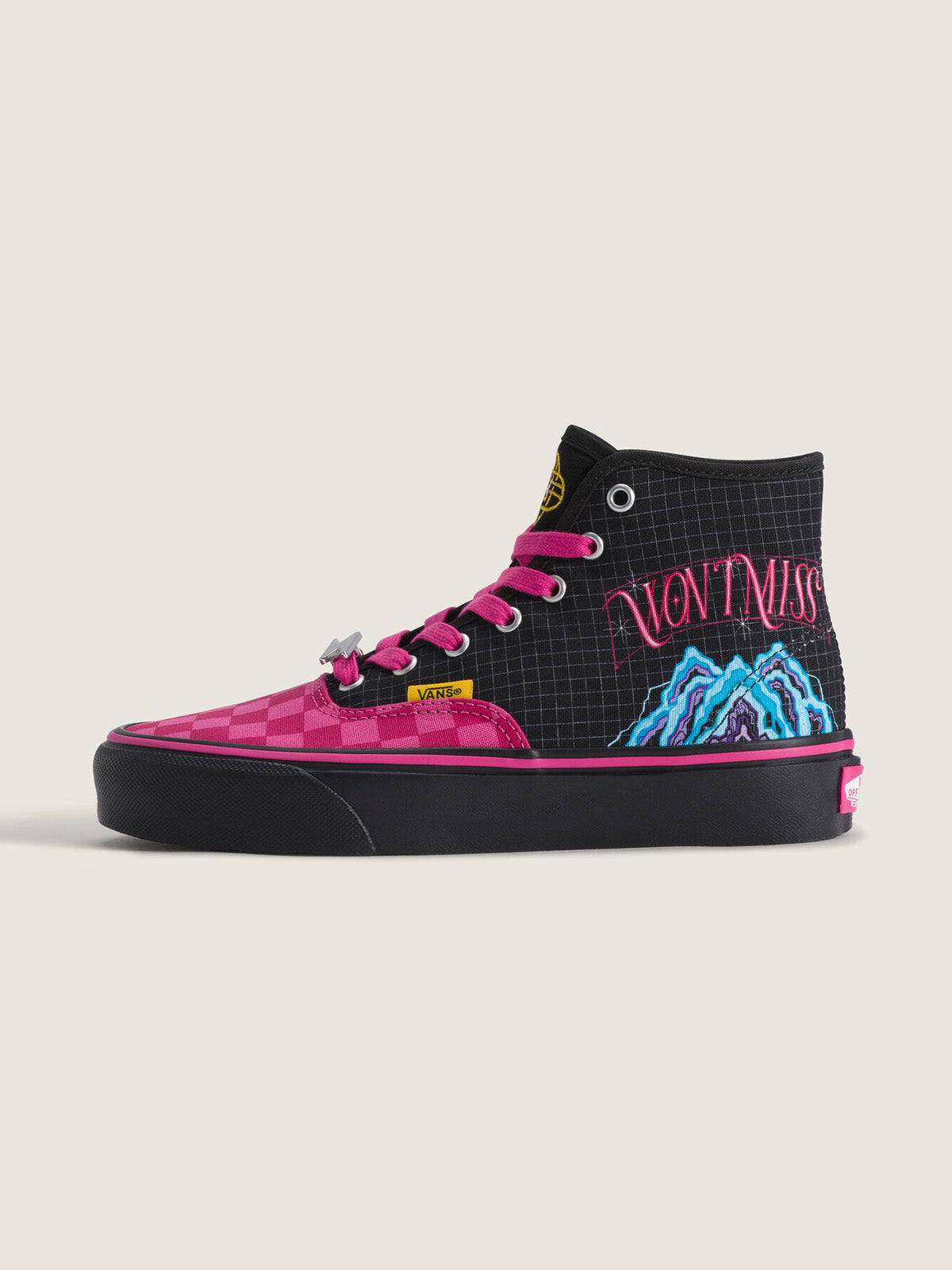 Zapatilla Junior (8 A 14 Años) Authentic Hi 2.0 Negro