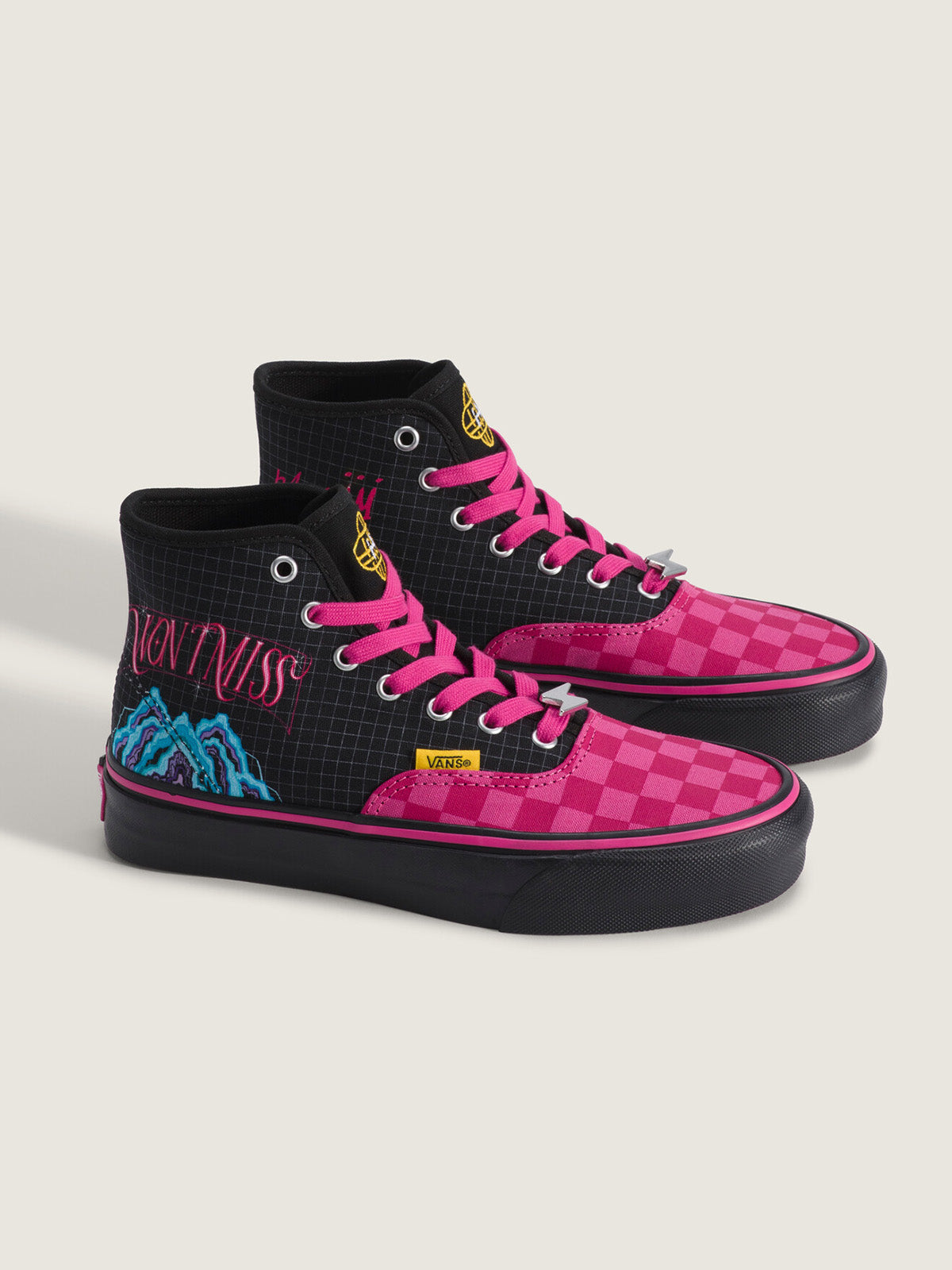 Zapatilla Junior (8 A 14 Años) Authentic Hi 2.0 Negro