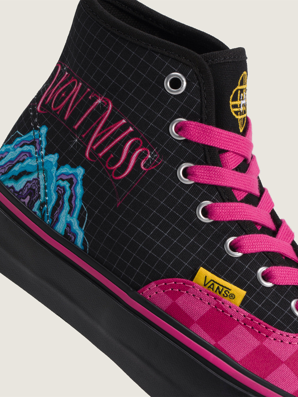 Zapatilla Junior (8 A 14 Años) Authentic Hi 2.0 Negro