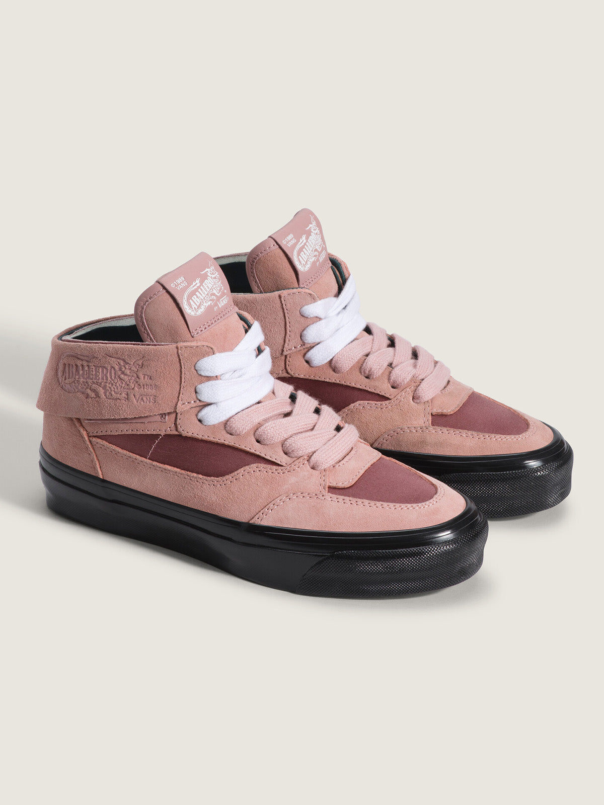Zapatilla Mujer Premium Half Caballero Rosado Vans