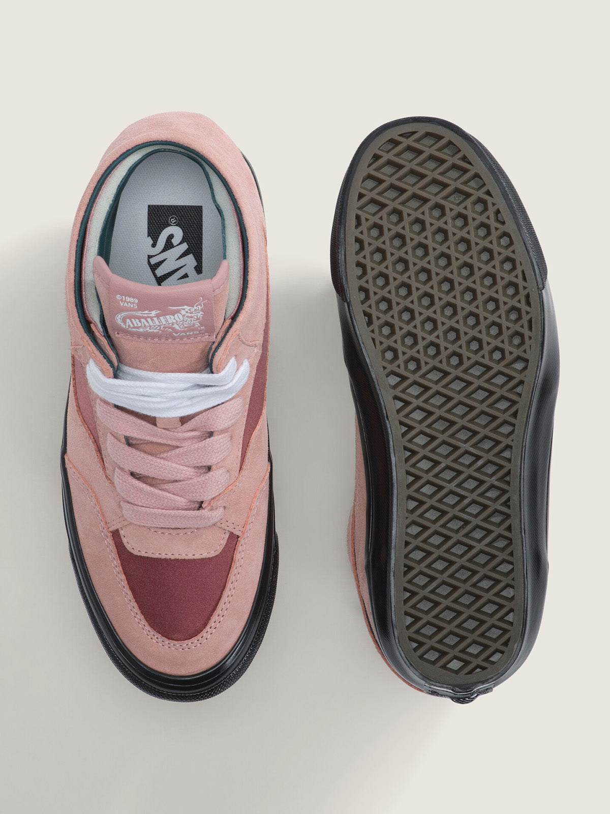 Zapatilla Mujer Premium Half Caballero Rosado Vans