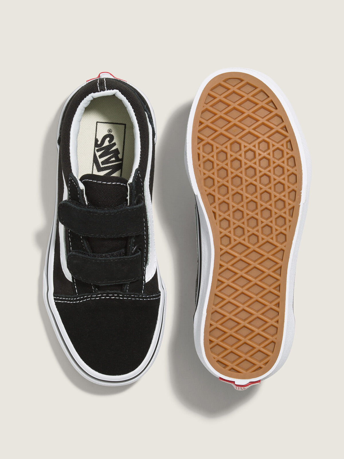 Zapatilla Niño (5 a 12 años) Old Skool V Negro Vans