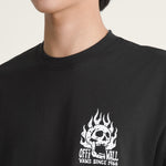Polera M/C Hombre The Wall Fever Negro Vans