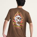 Polera M/C Hombre The Wall Fever Café Vans