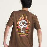Polera M/C Hombre The Wall Fever Café Vans