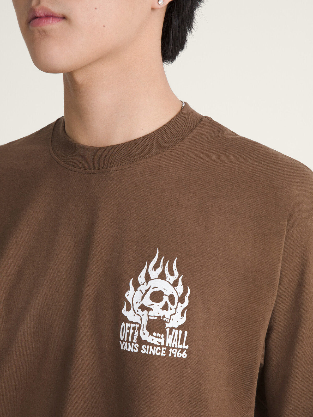 Polera M/C Hombre The Wall Fever Café Vans