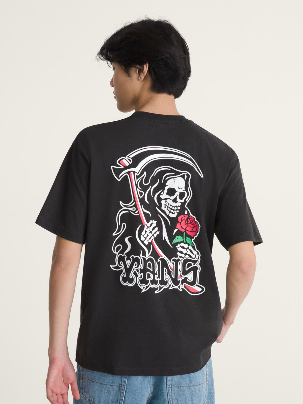 Polera M/C Hombre So Long Reaper Te Negro Vans
