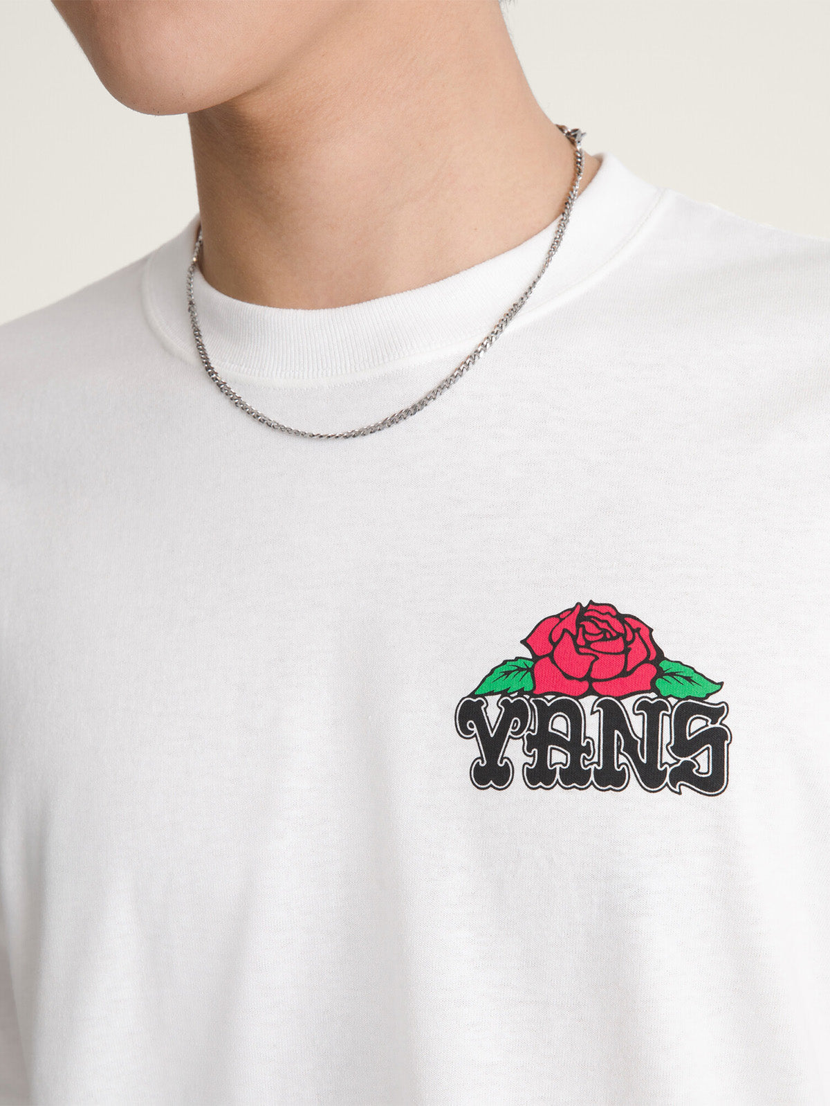 Polera M/C Hombre So Long Reaper Blanco Vans
