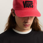 Jockey Adulto Stretch Logo Snapbac Rojo Vans