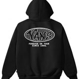 Polerón Mujer Salton Negro Vans