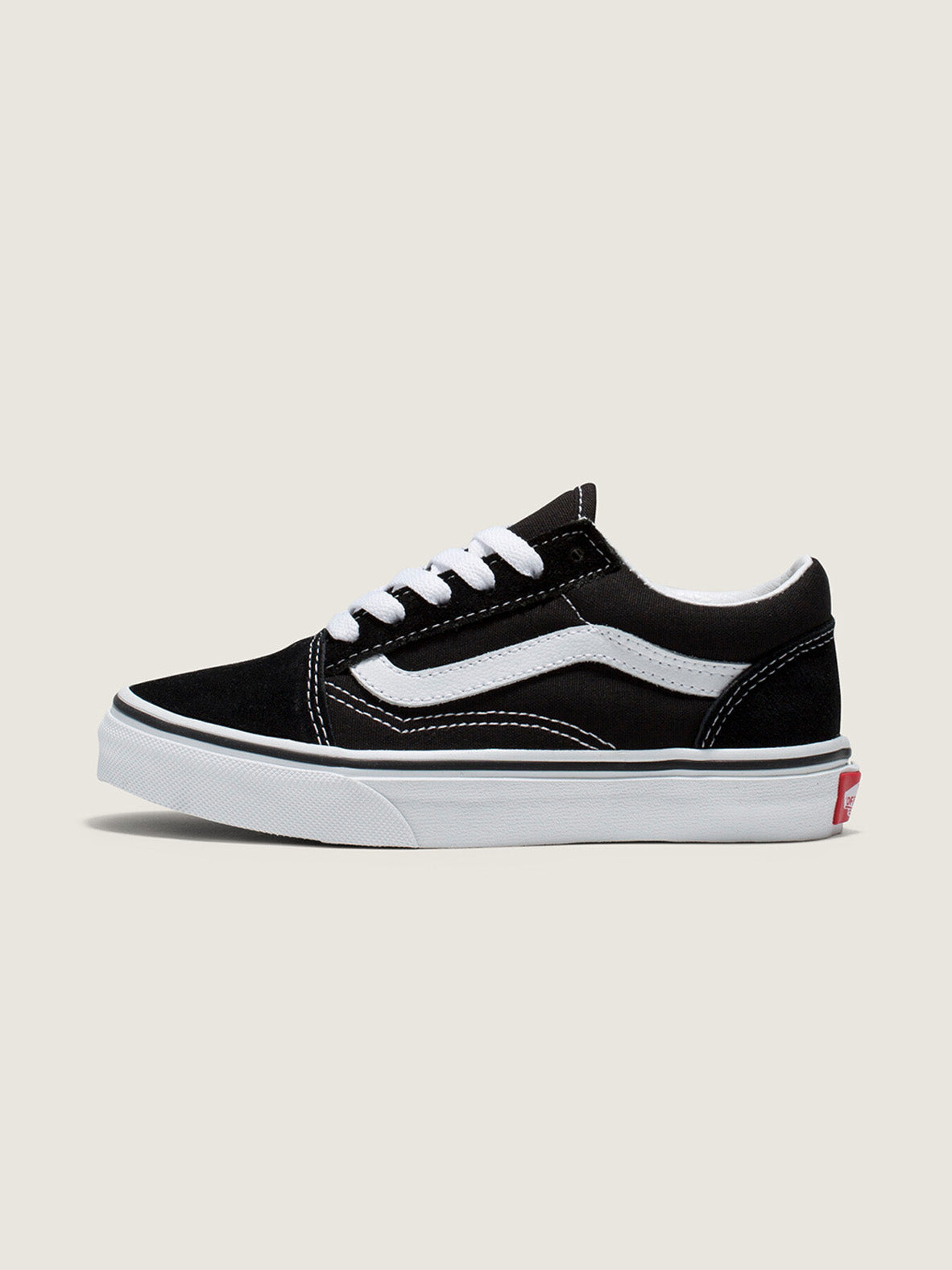 Zapatillas UY Old Skool Youth (5 - 12 añOs) Black/True White