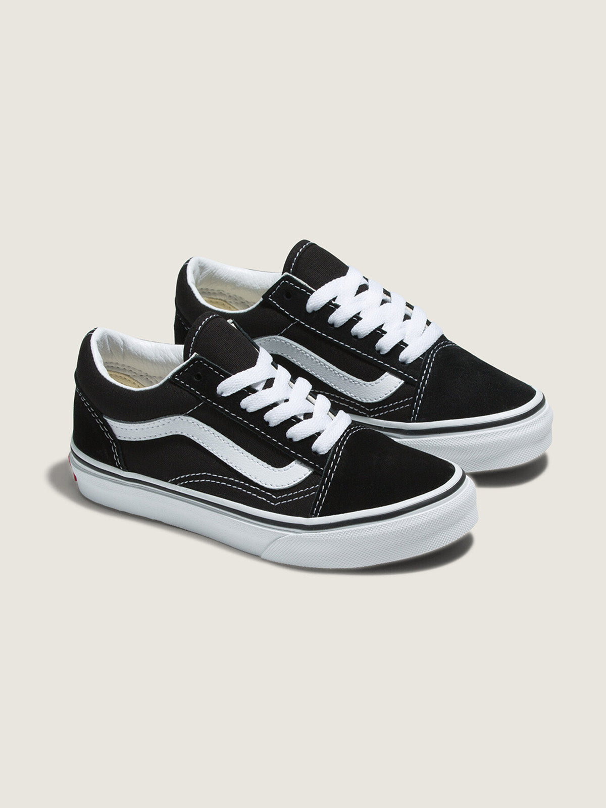 Zapatillas UY Old Skool Youth (5 - 12 añOs) Black/True White