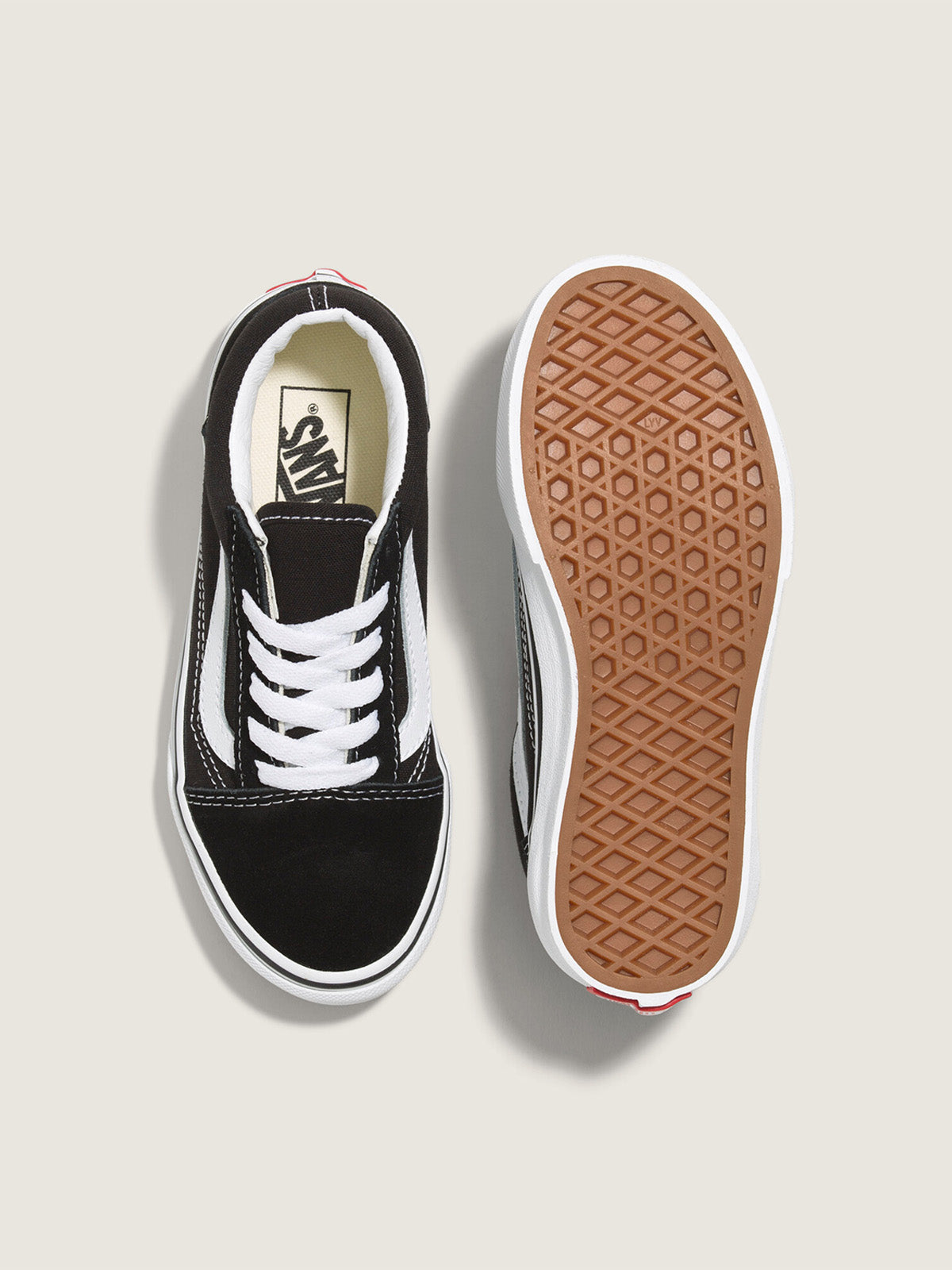 Zapatillas UY Old Skool Youth (5 - 12 añOs) Black/True White