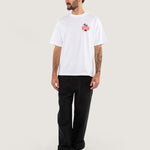 Polera M/C Hombre Knu Palms  Blanco