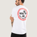 Polera M/C Hombre Knu Palms  Blanco