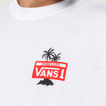 Polera M/C Hombre Knu Palms  Blanco