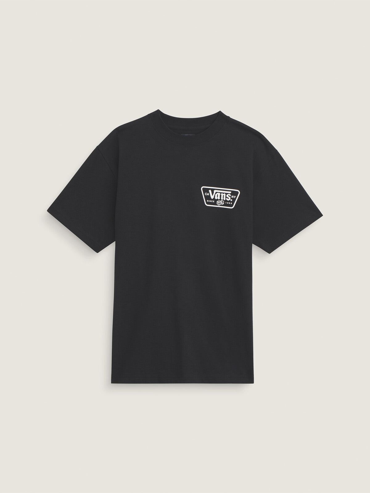 Polera M/C Hombre Knu Patch  Negro
