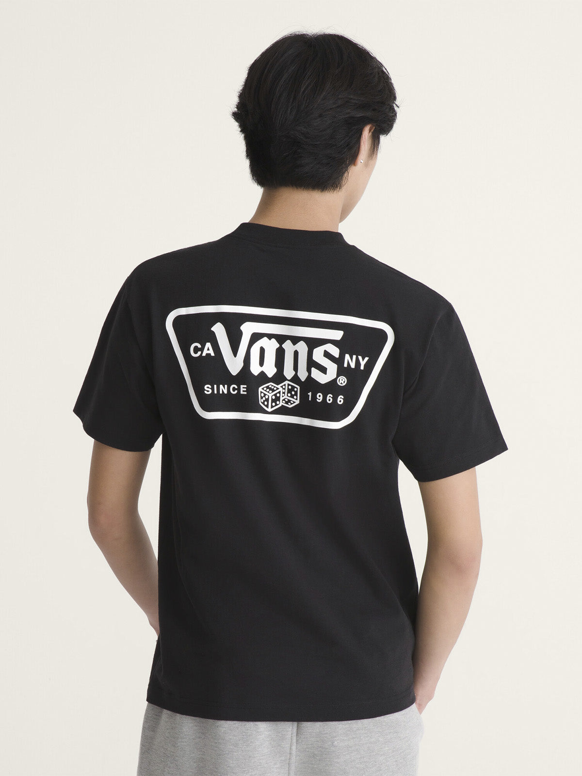 Polera M/C Hombre Knu Patch  Negro