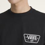 Polera M/C Hombre Knu Patch  Negro