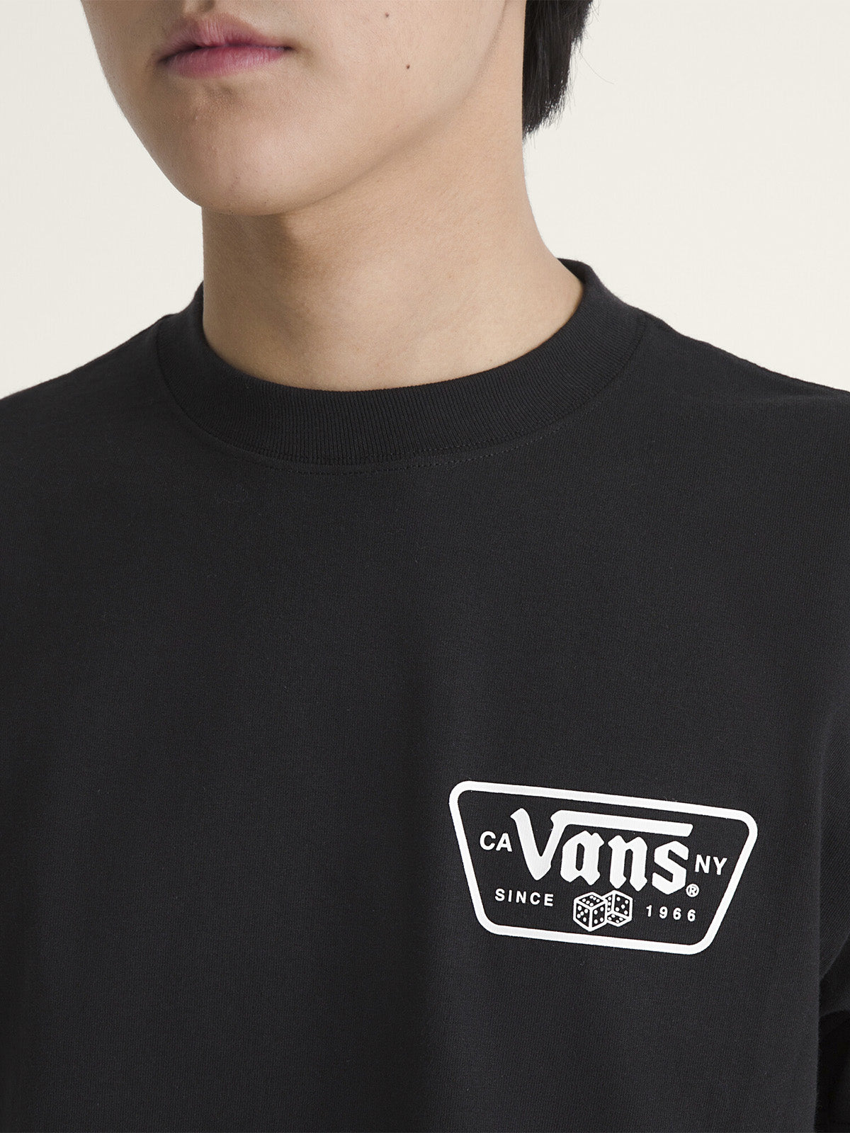 Polera M/C Hombre Knu Patch  Negro