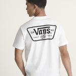Polera M/C Hombre Knu Patch  Blanco