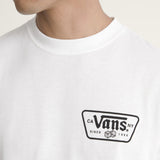 Polera M/C Hombre Knu Patch  Blanco