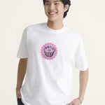Polera M/C Hombre Sharp Smile  Blanco