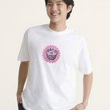 Polera M/C Hombre Sharp Smile  Blanco