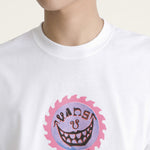 Polera M/C Hombre Sharp Smile  Blanco