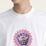 Polera M/C Hombre Sharp Smile  Blanco