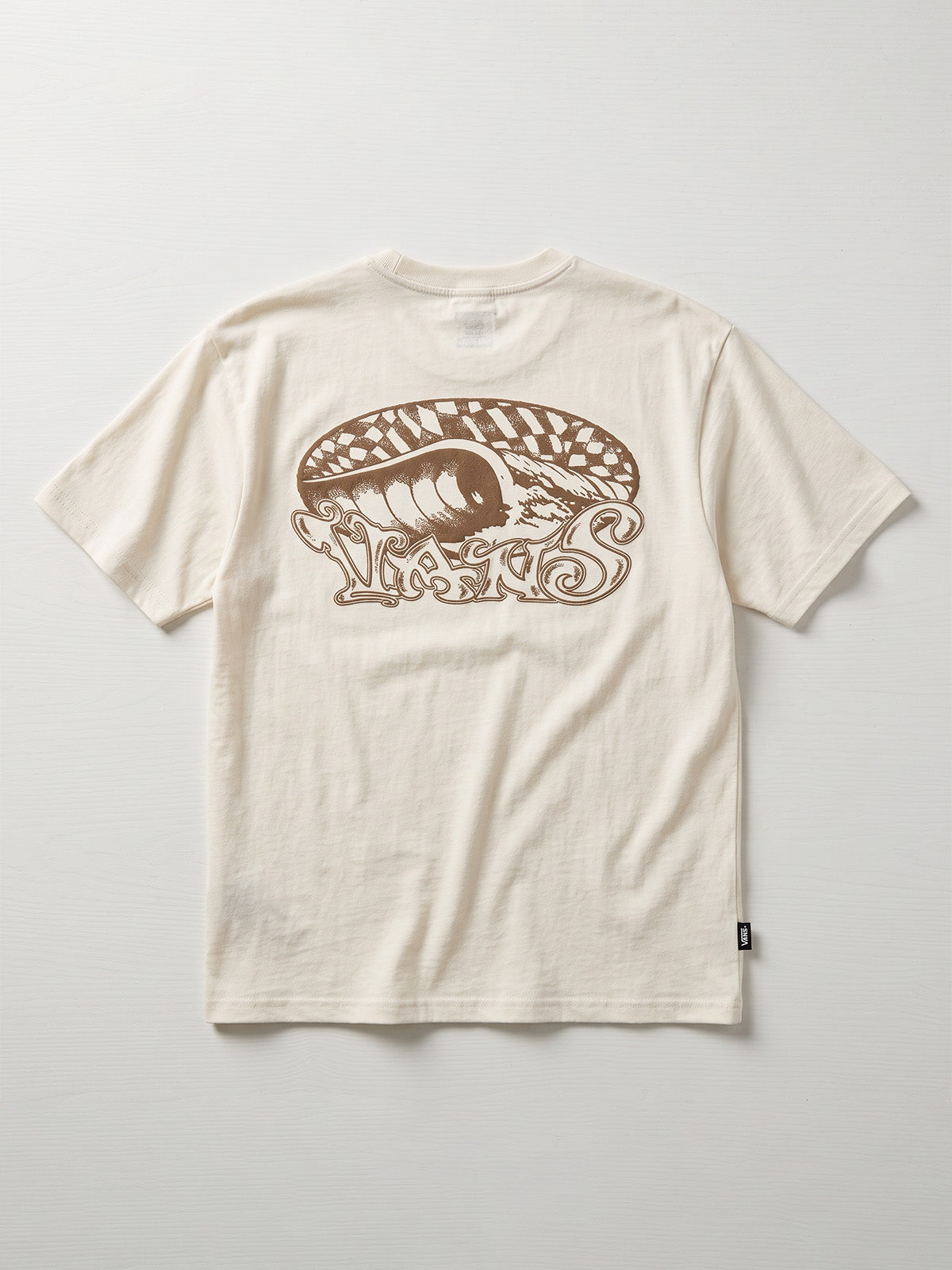 Polera M/C Hombre Check Overhead Blanco Vans