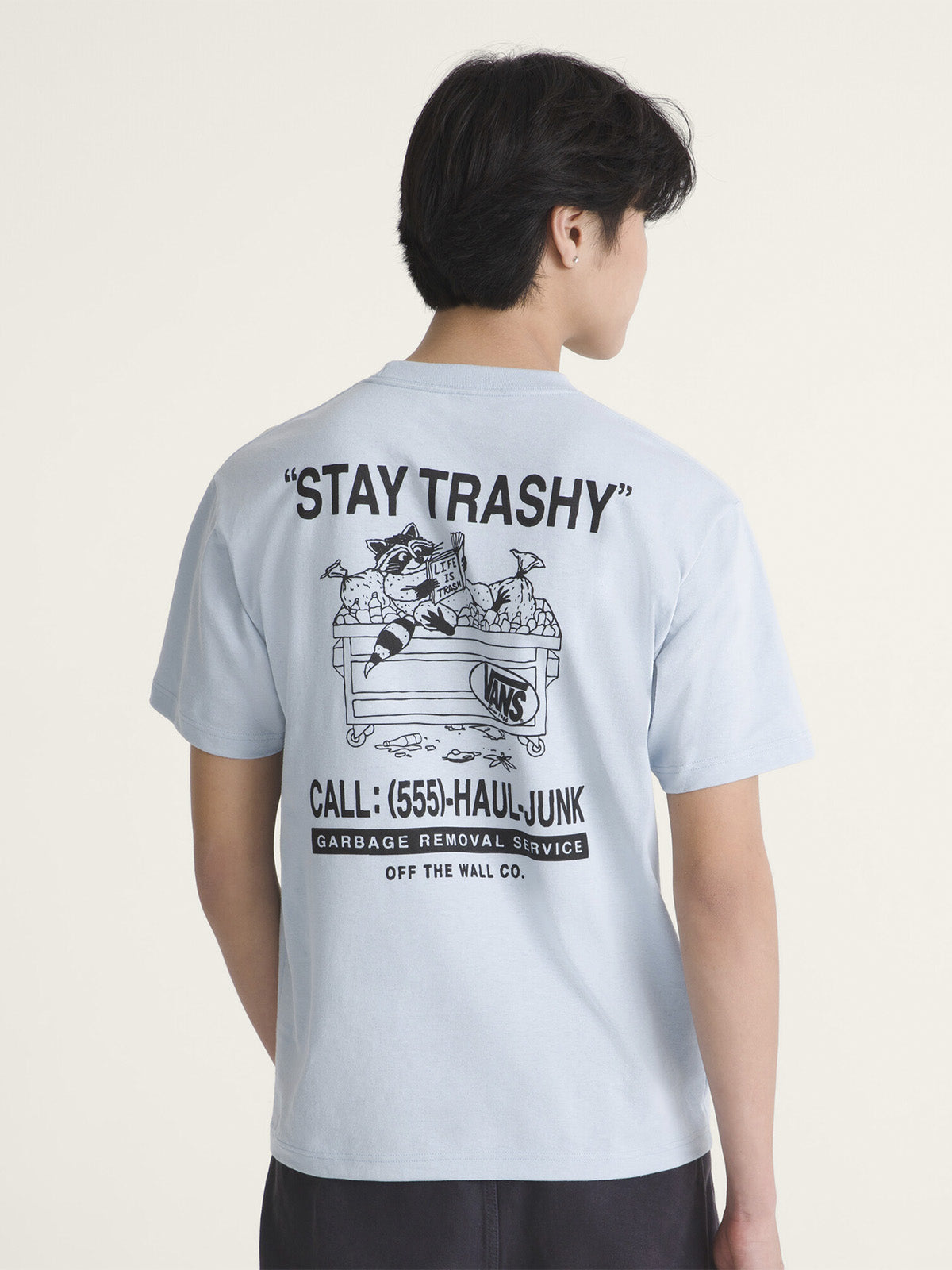 Polera M/C Hombre Trashy  Azul