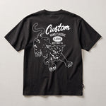 Polera M/C Hombre Custom Negro Vans