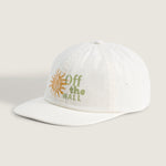 Jockey Vans Dreams Spill blanco con sol naranjo, vista lateral