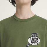 Polera M/C Niño Dumpster Raccoon Verde